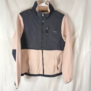 Calvin Klein Performance Woman’s Blush Pink and Black Fleece Jacket — Size Small